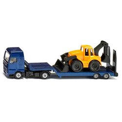 Siku 1761 MAN vrachtwagen-met-dieplader-en-graaflaad combinatie