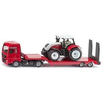 Siku 1764MANvrachtwagen  met Steyr tractor