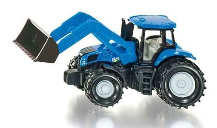 New Holland met voorlader (schaal 1:87)