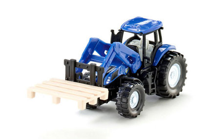 Siku tractor met palletdrager