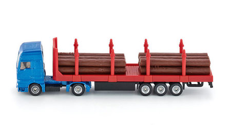Siku houttransport vrachtwagen (schaal 1:87)