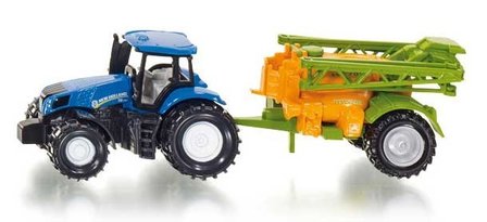 New Holland met veldspuit