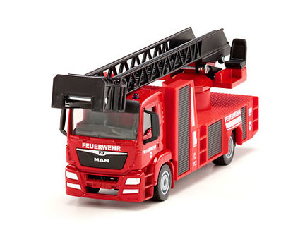 Siku MAN brandweer ladderwagen (schaal 1:50)