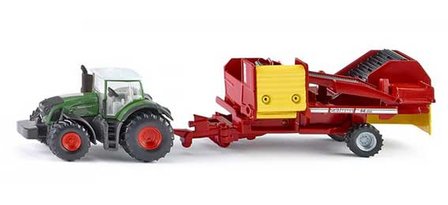 Siku Fendt met aardappelrooier