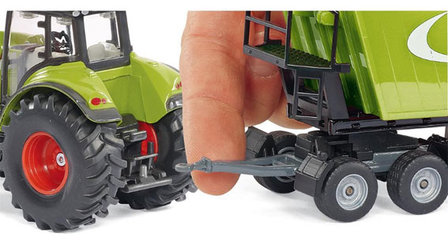 siku claas tractor met muldenkipper