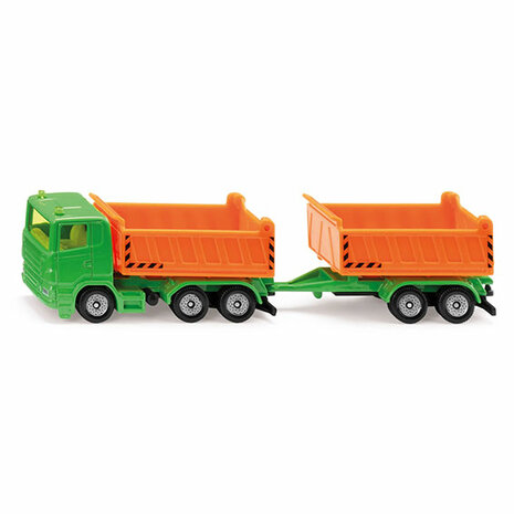 Siku vrachtwagen met aanhanger