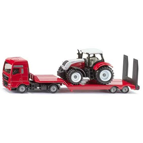 Siku 1764MANvrachtwagen  met Steyr tractor