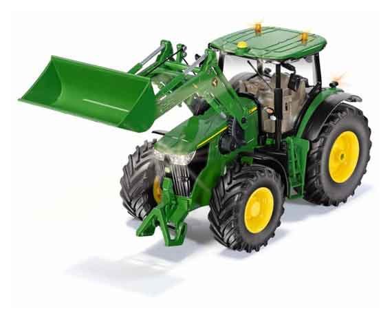 Siku App-Control John Deere 7310R met voorlader incl. afstandsbediening (schaal 1:32)