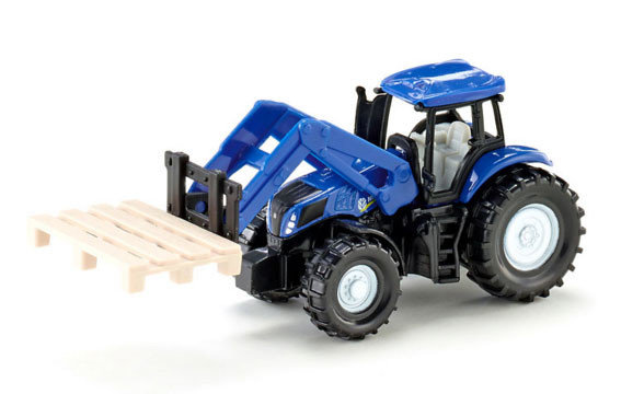 Siku New Holland met palletdrager
