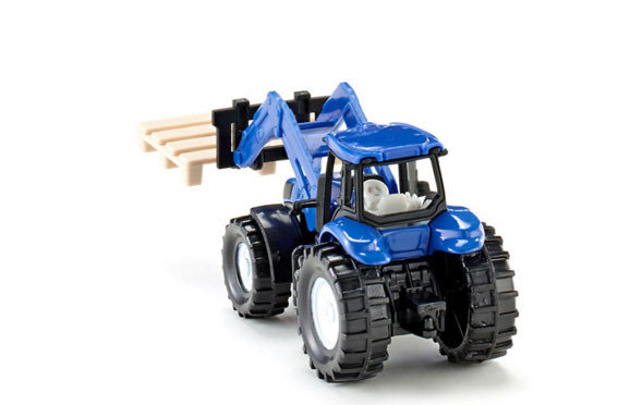 New Holland met palletdrager