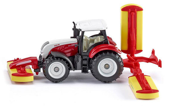 Steyr met pottinger maaiers