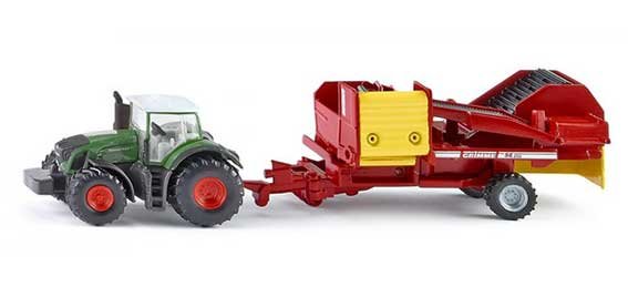 Siku Fendt met aardappelrooier