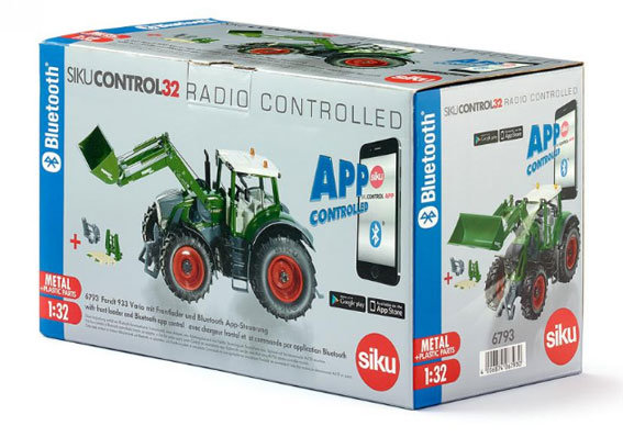 siku fendt met voorlader en bluetooth