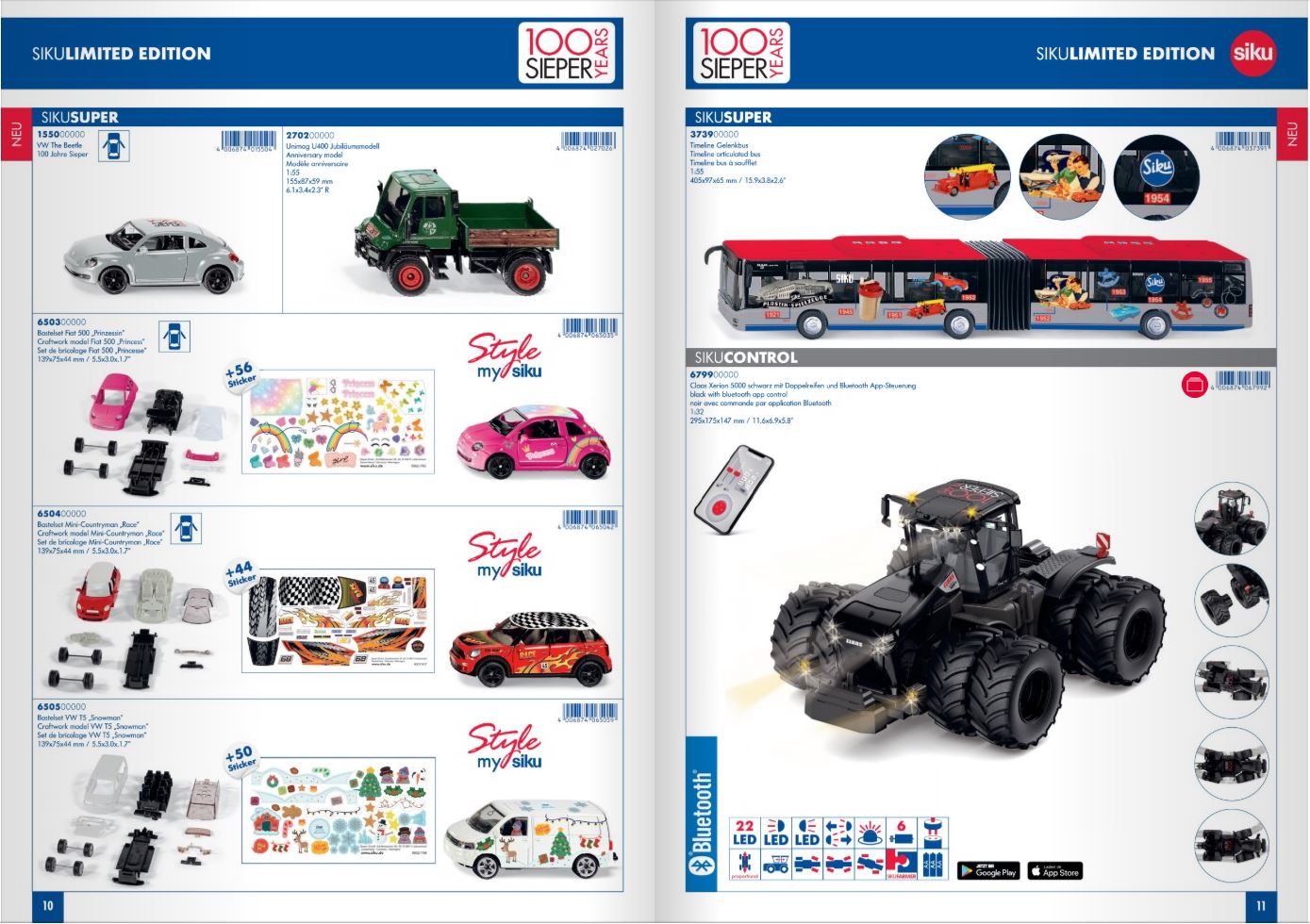 siku catalogus pagina 10 en 11