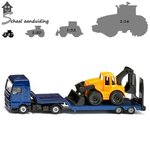 Siku 1761 MAN dieplader met Graaflaadcombinatie