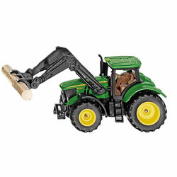 Siku John Deere met boomstamgrijper