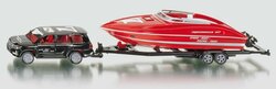 Siku 2543 - Auto met boottrailer en boot 1:55