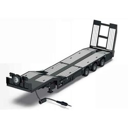 Siku 6744 - Dieplader 3-asser Siku Control 1:32