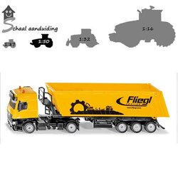 Siku Fliegl kiepauto (schaal 1:50)