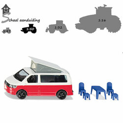 Siku VW T6 Camper (schaal 1:50)