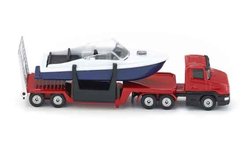 Siku vrachtwagen dieplader met boot