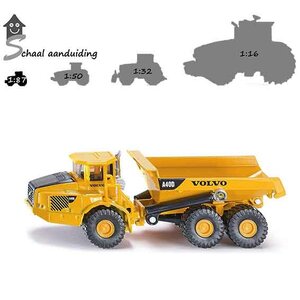 Siku volvo A40D dumper