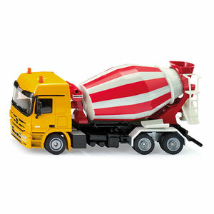 Siku 3539 betonmixer geel rood