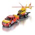 Siku Nissan Navara met helicopter